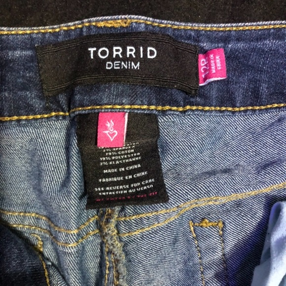 Torrid 12 Regular Denim Jeans - Picture 3 of 4
